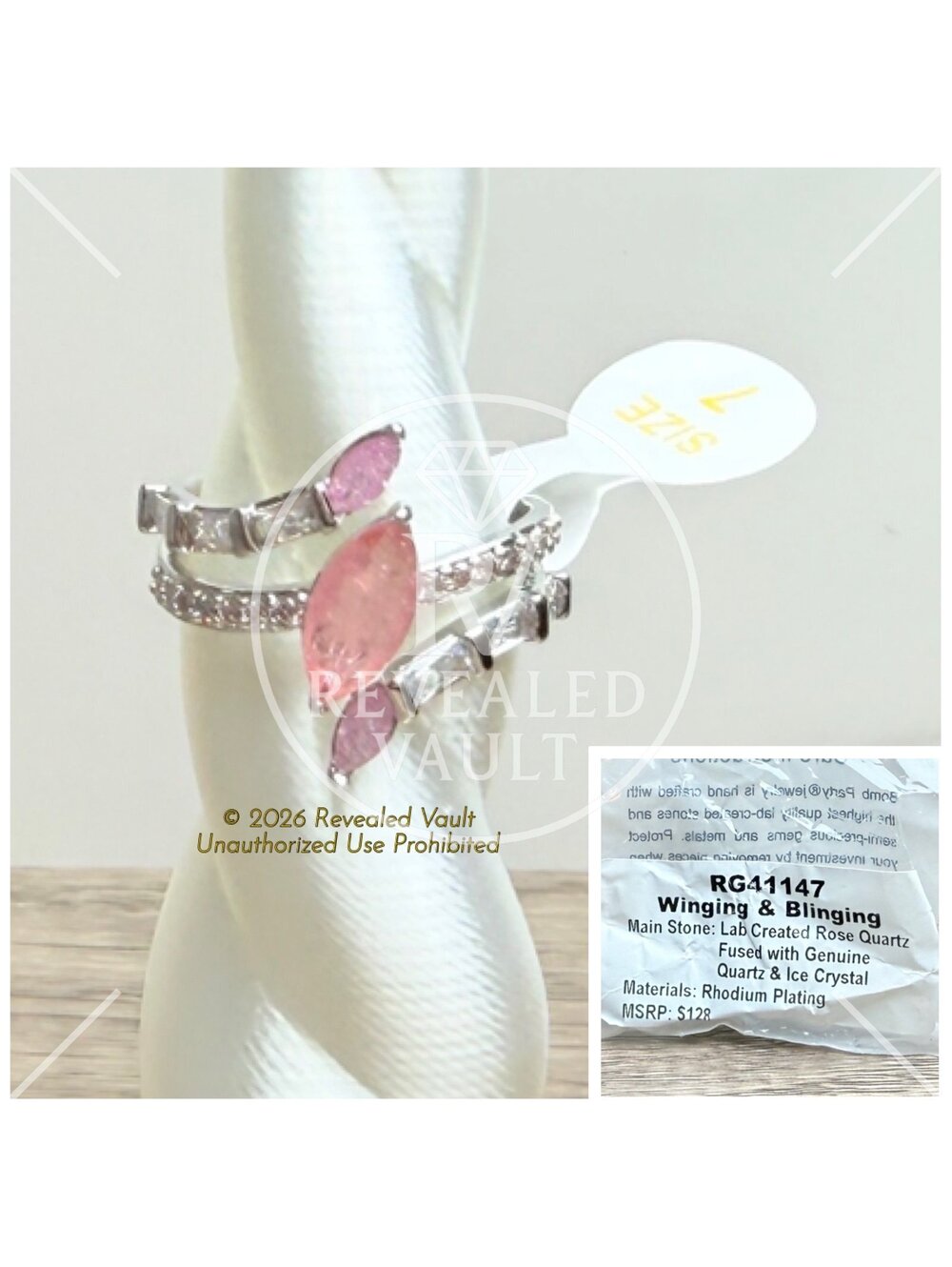 Winging & Blinging - Size 7 - OG